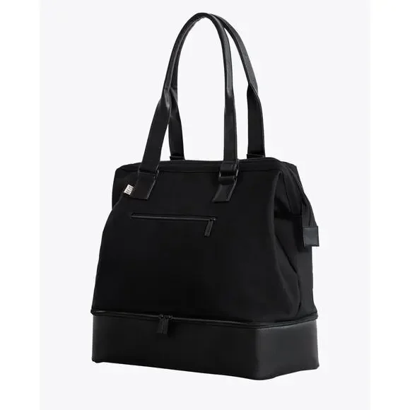 Beis The Mini Weekender In Black Travel Bag Carry On - Picture 2 of 14